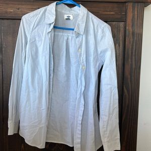 Light blue with white polka dots. Old Navy brand. Size XS.